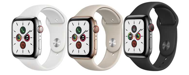 Apple Watch Series 5 40mm (GPS + Cellular) Stainless Steel Case